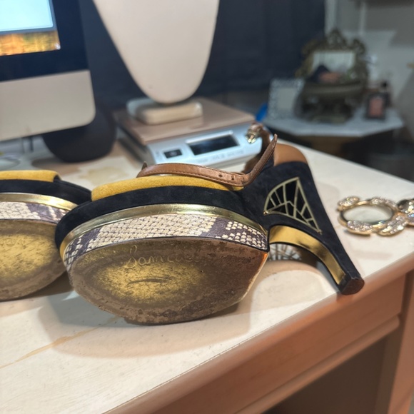 sam edelman size 6.5 wedge heel very comfortable - Picture 10 of 15